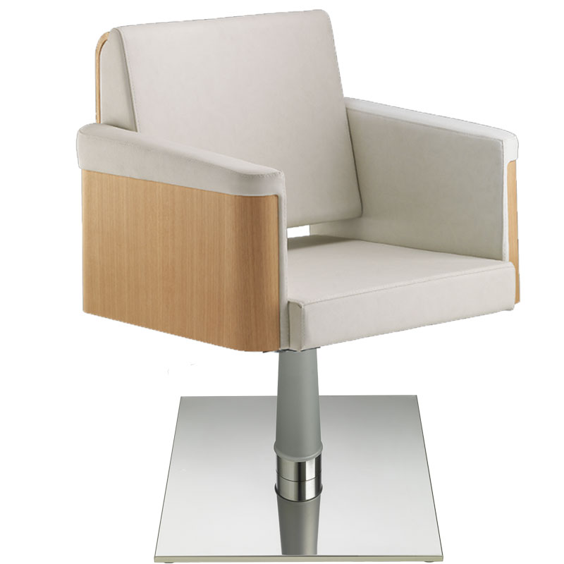 Natwork Wood fauteuil coiffure tournant